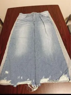 RODEO CROWNS ヒッコリー柄スカート