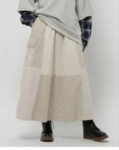 大人気!美品☆ニコアンド☆リメイクライクフレアスカート