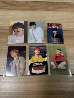 INI 許豊凡　トレカ5枚　写真右上シール1枚