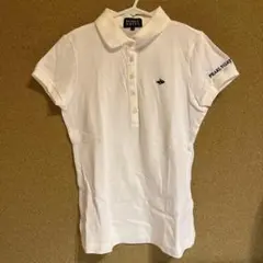 パーリーゲイツ ゴルフポロシャツ サイズ0 ホワイト