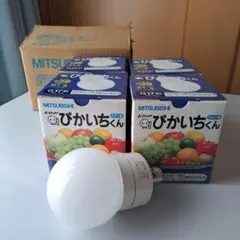 三菱　電球形蛍光灯　ぴかいちくん　(60ワット相当) 4個★メルカリ便のサムネイル