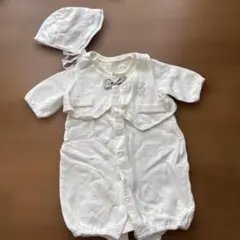 セレモニースーツ 50-60cm 白　男の子