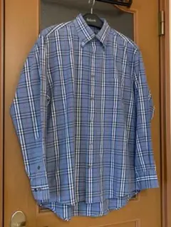 《美品、希少》BURBERRY LONDONチェックシャツ Ｌ