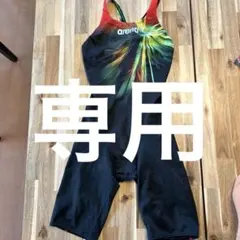 arena ARN-3040W スポーツ用水着 Lサイズ ブラック/マルチカラー