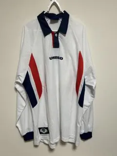 【希少】アンブロxイングランド代表 ビンテージトレーニングトップ ユニフォーム 希少】アンブロxイングランド代表 ビンテージトレーニングトップ