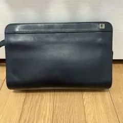 dunhill ダンヒル　クラッチバッグ　ブラック