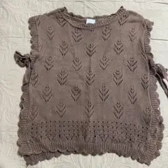 ニットベスト トップス