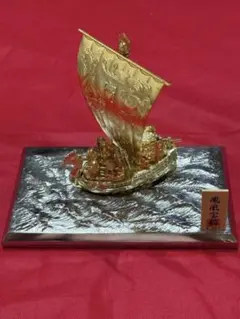 美品】銀線細工 フィリグリー 帆船 置物 シルバー925 21g 精巧な職人技