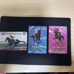 JRA 使用済みクオカード 競走馬 3枚