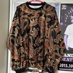 tightbooth paisley velor long sleeveのサムネイル