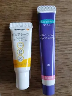 【未使用・箱なし】 ピュアレーン ラノリンクリーム7g、ランシノー11g