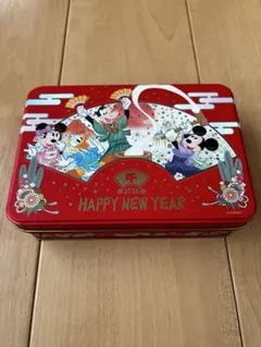 ディズニー 2026年お正月記念 空き缶