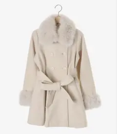 マルチwayフェイクファーカラーフレアコート マジェスティックレゴン