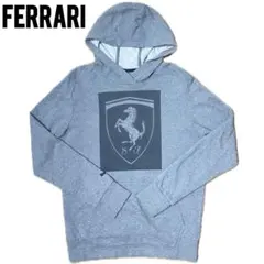 PUMA × Ferrari コラボ プルオーバーパーカー グレー