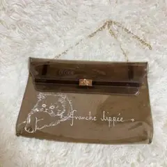 franchelippee　フランシュリッペ　ビニール　ショルダーバッグ