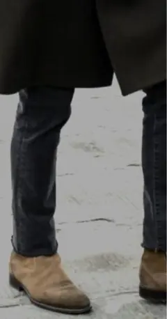 zara スエード　サイドゴアブーツ　28.5cm