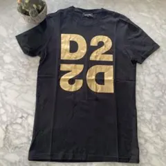 ディースクエアード　16サイズ 半袖Tシャツ　ゴールドプリントのサムネイル