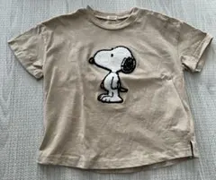 【PEANUTS】スヌーピー　キッズTシャツ　100サイズのサムネイル