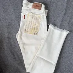 ungrid スキニーデニム ホワイト 01 24inch