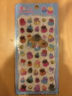 ほっぺちゃん プチドロップステッカー 水色