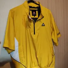 le coq sportif ゴルフウェア ハーフジップ 半袖 LL