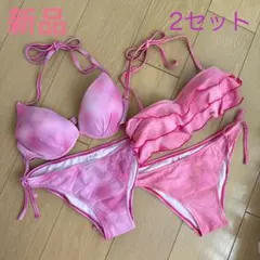 【新品】EmiriaWiz エミリアウィズ♡ピンク花柄♡2つセット♡Sのサムネイル