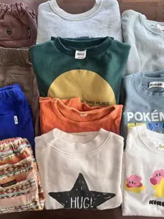 まとめ売りポケモン カービィ 長袖Tシャツセット 100cm~