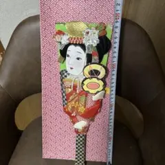 伝統的 羽子板 正月飾り 正絹押絵羽子板 - メルカリ