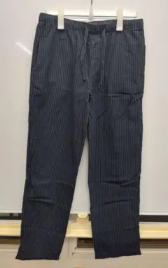 H&M ブラックストライプ パジャマパンツ