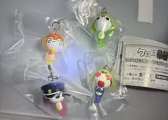 ケロロ軍曹 ちびケロめじるしアクセサリーであります　4点セミコンプリートセット