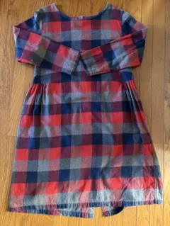 ic!i チェック柄 長袖チュニック