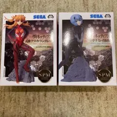 シン エヴァンゲリオン フィギュア　アスカ&アヤナミフィギュア