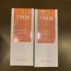 新品　YNMキャンディーハニーリップバーム オレンジレッド　2個のサムネイル