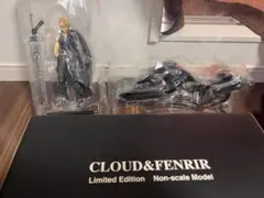 FFⅦ AC 限定版 フィギュア　クラウド&フェンリル　PVC製塗装