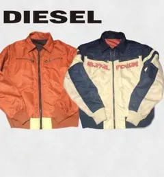 【人気！】DIESEL リバーシブル　刺繍ジャケット