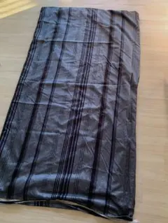 【ダブルサイズ】CAINZ 掛け布団カバー/グレー ストライプ