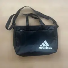 adidas 2way トートバック　ブラックのサムネイル