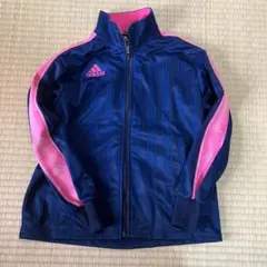 アディダス ジャージ  ネイビー×ピンク 130