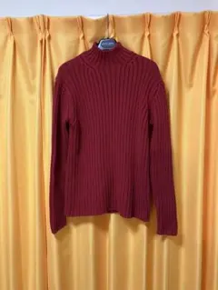 OLD GAP モックネック コットンニット ハイネック エンジ アーカイブ