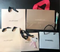 CHANEL JILLSTUART LUNASOL 空箱 ショップ袋