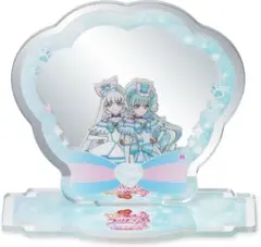 限定品　プリキュア ニャミー　リリアン　わんプリ　アクリルスタンド　ミラー　鏡