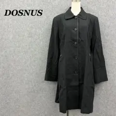 新品タグ付 DOSNUS グレンチェック ウールコート 黒 LL 定価6.1万のサムネイル