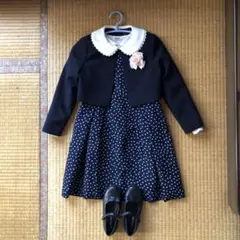 卒園式　入学式　発表会　ワンピース靴セット