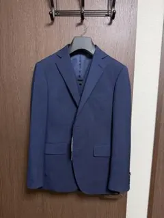 希少Y3新品未使用！高品質！最新ネイビー3ピーススーツ！ウォッシャブル！スリム！