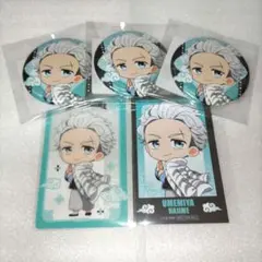 WINDBREAKER【梅宮一】DMMスクラッチチャイナ風　缶バッジ　カード