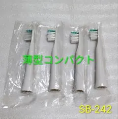 SB-242 전동칫솔 교체용 칫솔, 2박스 (4병) 오므론 오랄케어