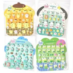 【韓国限定】サンリオ マシュマロシール ぷっくり バラエティ　4枚❤︎ 推し活