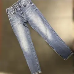 PLST スキニーデニム ブルー