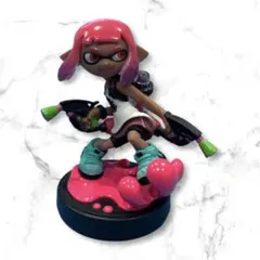 スプラトゥーン amiibo アミーボ イカガール ネオンピンク