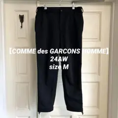 【CdG HOMME】 24AW エステル 裏毛 ポリ イージーパンツのサムネイル